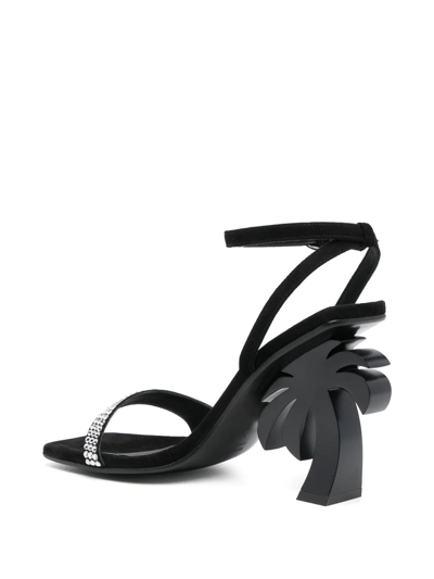 Palm Angels Sandals In Black
