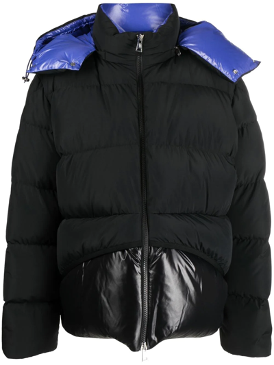 Shop Moncler Achill Padded-design Jacket In Black