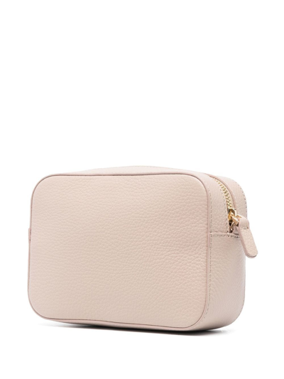 Shop Coccinelle Leather Cross-body Bag In White