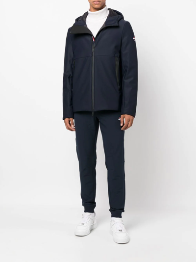 Shop Vuarnet Malawi Hooded Jacket In Blue