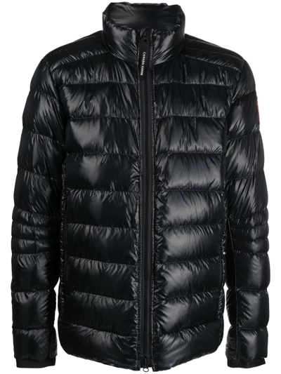 Shop Canada Goose Padded Down Jacket In Black