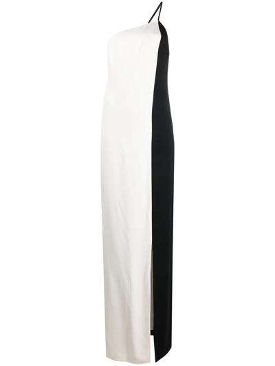 Ralph Lauren Silk-blend Pencil Dress In Black