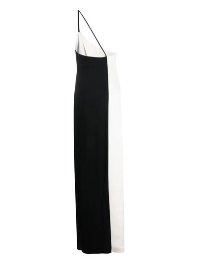 Ralph Lauren Silk-blend Pencil Dress In Black