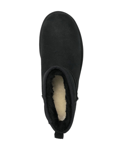 Shop Ugg Ultra Mini Suede Boots In Black