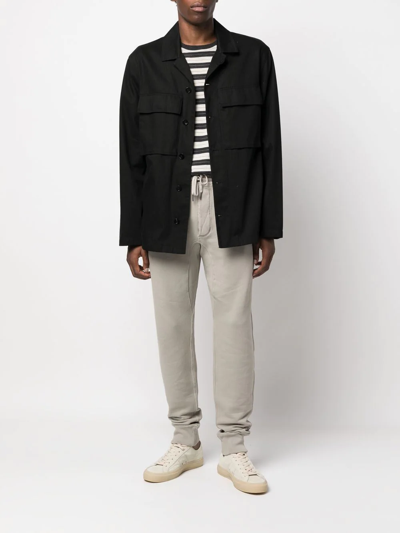Tom Ford Patch-pocket Jersey Track Pants In Neutrals