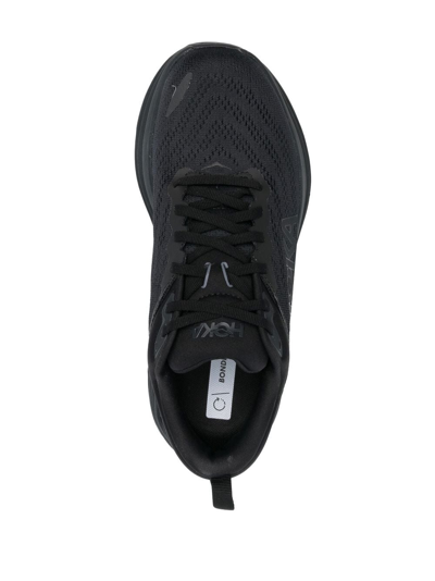 Shop Hoka One One Bondi 8 Low-top Sneakers In Black