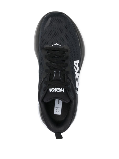 Shop Hoka One One Low-top Running Sneakers In Black