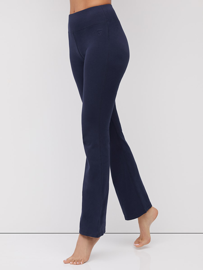 New York And Company Petite High-waisted Bootcut Yoga Pants Grand Sapphire