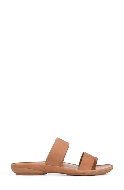 Shop Naturalizer Genn Drift Slide Sandal In Cookie Dough Leather