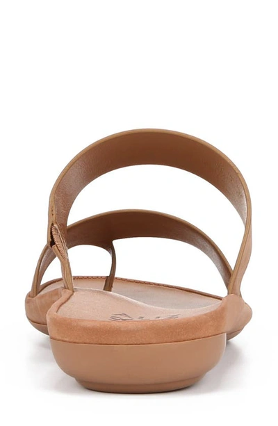 Shop Naturalizer Genn Drift Slide Sandal In Cookie Dough Leather