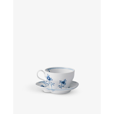 Shop Royal Copenhagen Blue Elements Porcelain Cup And Saucer Set 6.5cm