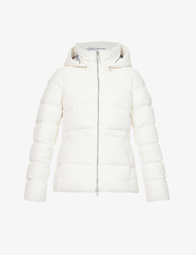 Canada Goose Aurora Hooded 750 Fill Power Down Parka In N.star Wh