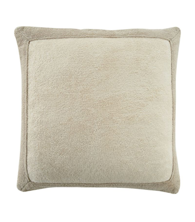 Shop Abyss & Habidecor Portofino Beach Cushion (50cm X 50cm) In Neutral