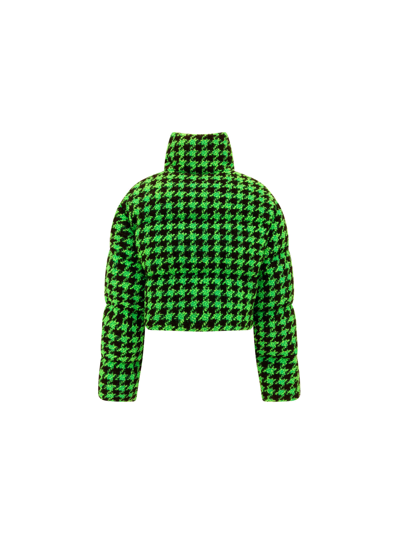 Msgm Chevron Down Jacket In Multi-colour