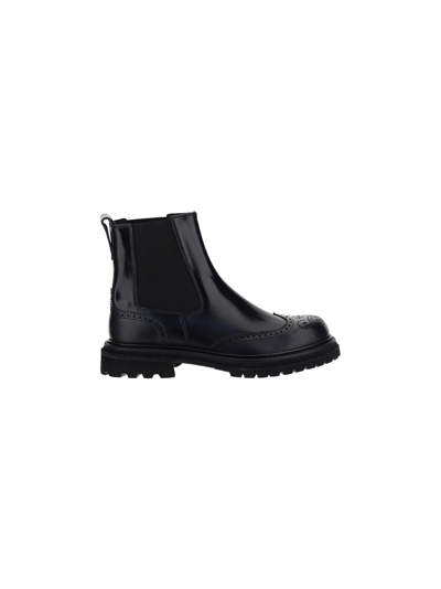 Shop Fratelli Rossetti Ankle Boots In Milton Nero