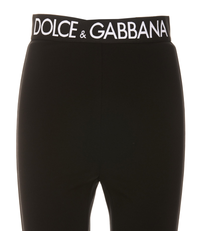 Shop Dolce & Gabbana Leggings In Black