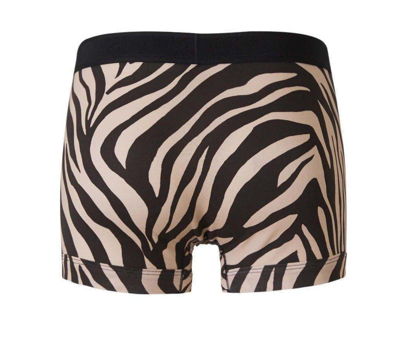 Shop Tom Ford Zebra Printed Boxers In Neutrals/brown