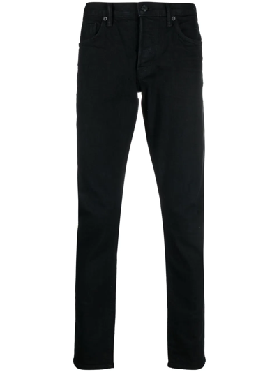 Shop Tom Ford Straight-leg Jeans In Black