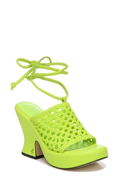 Circus By Sam Edelman Paislie Wrap Platform Heel In Wasabi