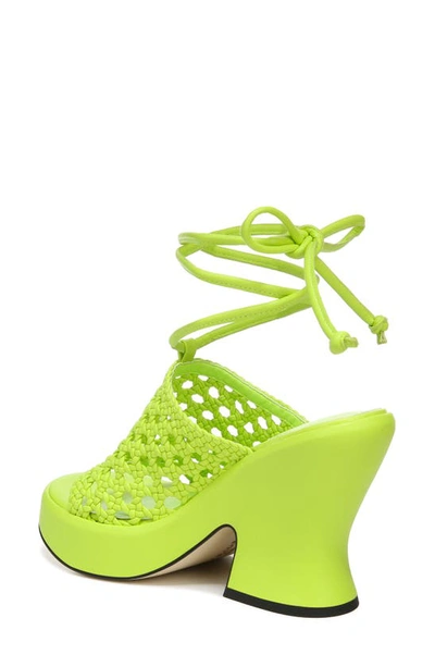 Circus By Sam Edelman Paislie Wrap Platform Heel In Wasabi