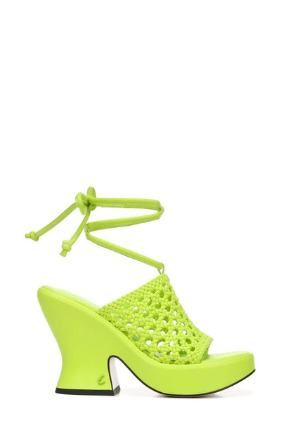 Circus By Sam Edelman Paislie Wrap Platform Heel In Wasabi