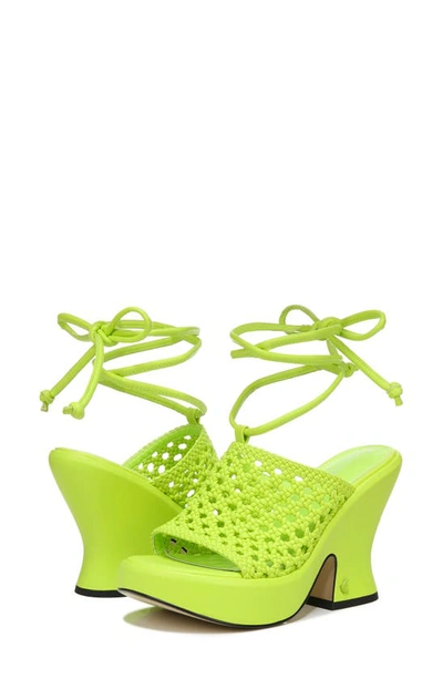 Circus By Sam Edelman Paislie Wrap Platform Heel In Wasabi