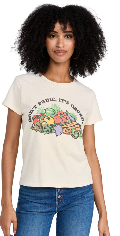 Shop Mother The Lil Goodie Goodie Tee In Don't Panic/ It's Organic