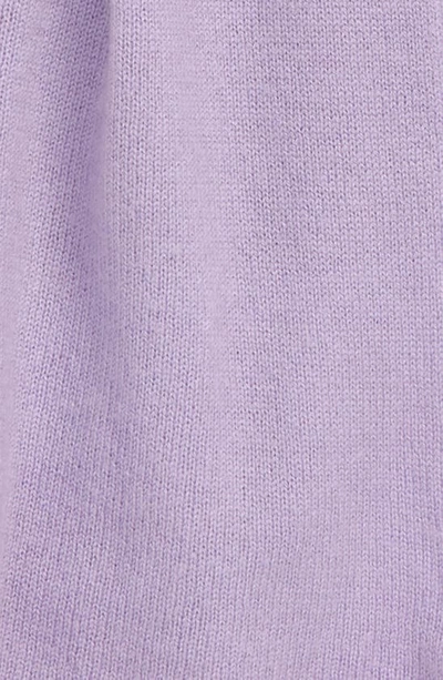 Shop La Fiorentina Soft Cashmere Blend Shawl In Pastel Lilac