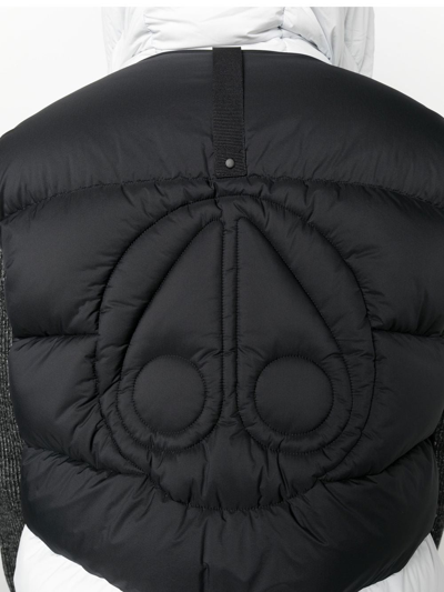 Shop Moose Knuckles Logo-embossed Padded Gilet In Black