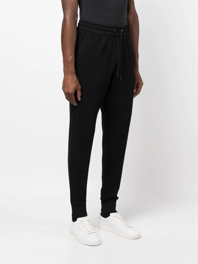 Shop Michael Kors Drawstring-waist Track Pants In Black