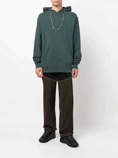 Shop Ambush Stoppers Relaxed-fit Hoodie In Green