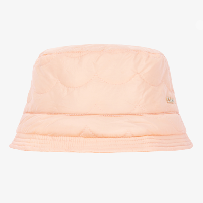 Shop Chloé Girls Pale Pink Bucket Hat