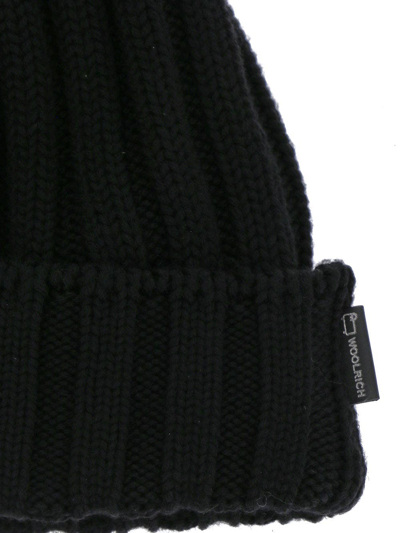 Shop Woolrich Pom-pom Beanie