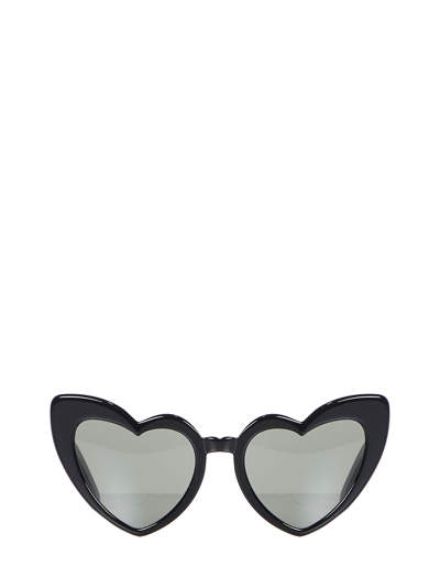 Shop Saint Laurent New Wave Sl 181 Loulou Sunglasses In Black