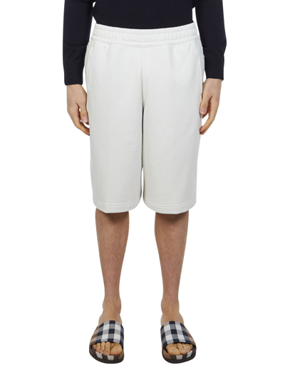 Shop Burberry Shorts In White