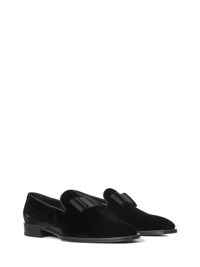 Shop Dsquared2 Ubaldo Loafers In Black