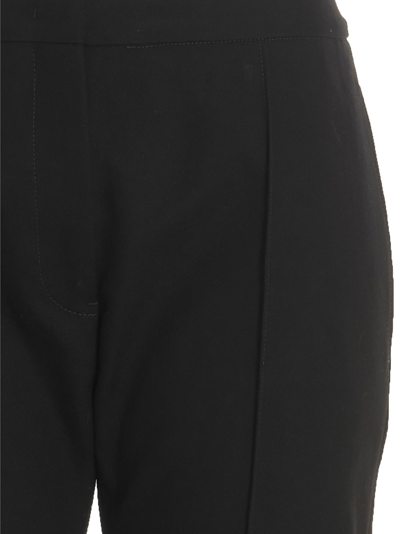 Shop Jil Sander Stitching Detailing Pants In Black