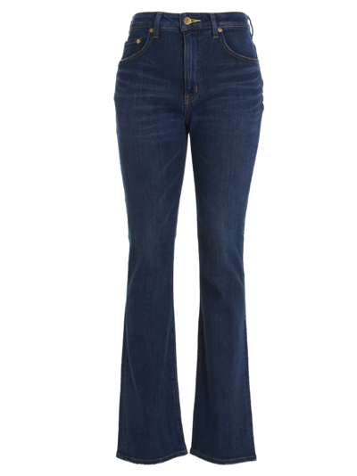 Shop Tu Es Mon Tresor The Citrine Jeans In Blue