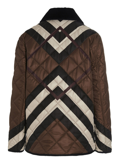 Shop Burberry Dranefeld Jacket In Brown