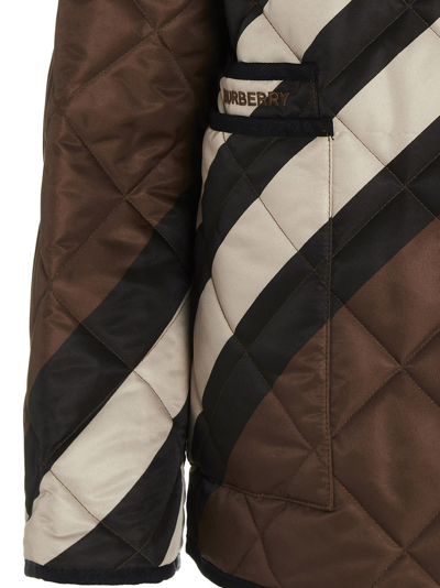 Shop Burberry Dranefeld Jacket In Brown