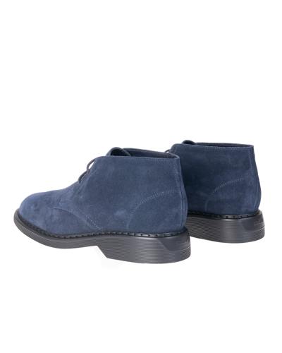 Shop Hogan H576 Ankle Boot In Blu