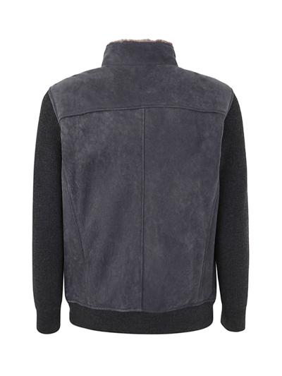 Shop Barba Napoli Sport Jacket In Grey