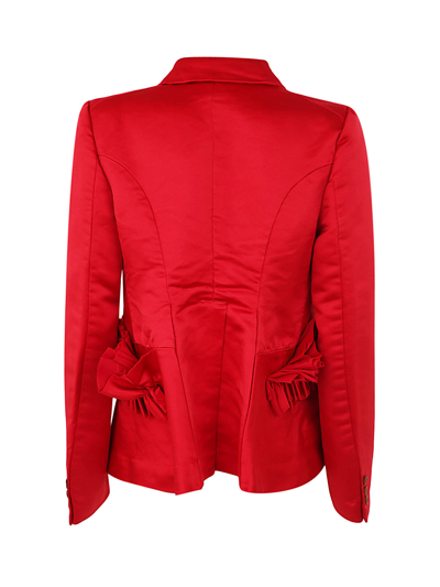 Shop Comme Des Garçons Comme Des Garçons Ladies` Jacket In Red