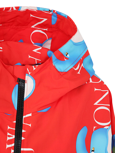 Jw Anderson Elephant Shell Jacket In Red