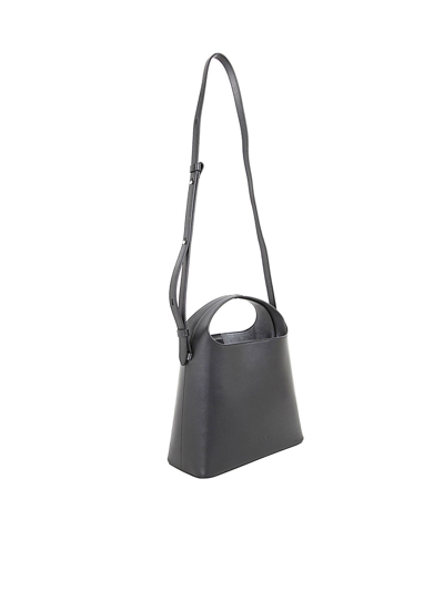 Shop Aesther Ekme Mini Sac Shoulder Bag In Black