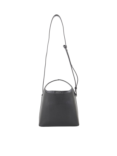 Shop Aesther Ekme Mini Sac Shoulder Bag In Black