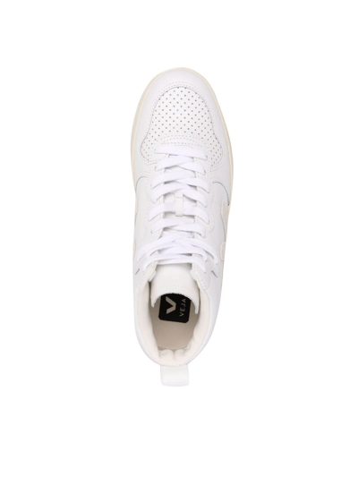 Shop Veja V 15 Sneakers In Extra White Natural