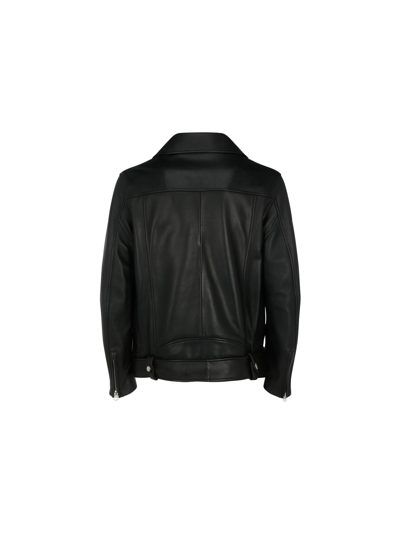 Shop Acne Studios Men's Black Other Materials Outerwear Jacket