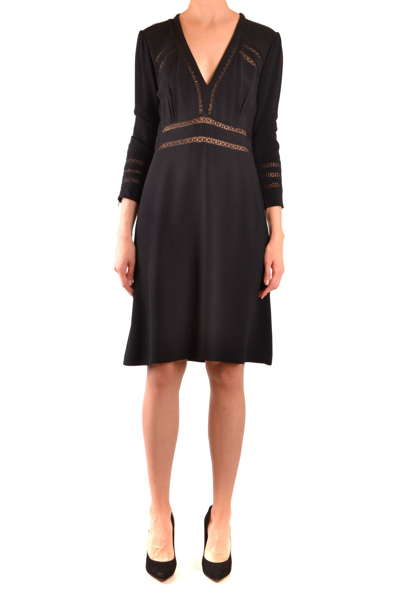 Shop Burberry Women's Black Other Materials Dress