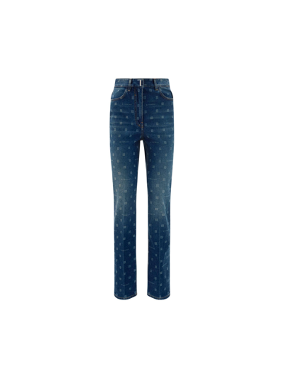 Shop Givenchy Women's Blue Other Materials Jeans